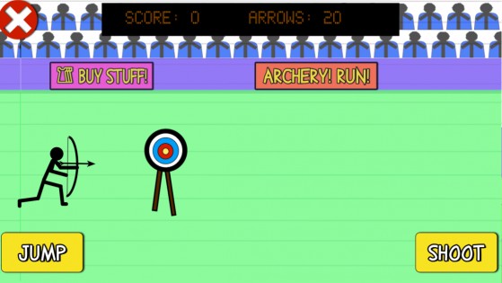 Stick Man Archery 1.9. Скриншот 6