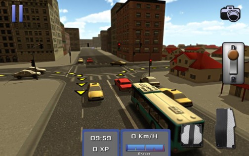 Bus Simulator 3D 1.9.1. Скриншот 1