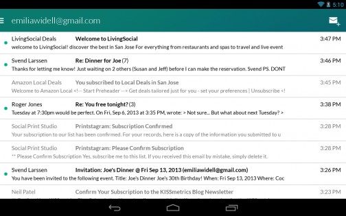 Boomerang Mail 0.16.040. Скриншот 9