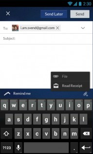Boomerang Mail 0.16.040. Скриншот 13