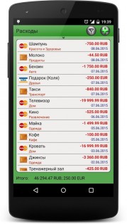 FinancePM 3.5.27. Скриншот 2