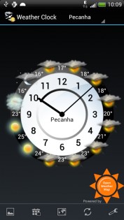 Weather Clock 2.1. Скриншот 1