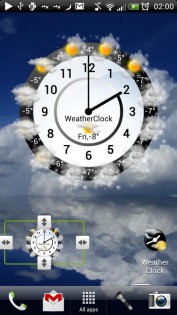 Weather Clock 2.1. Скриншот 2