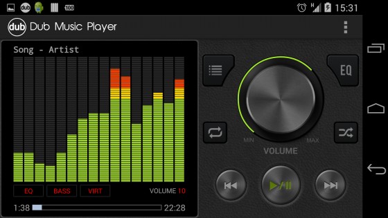 Dub Music Player 6.1. Скриншот 5