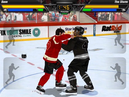 Hockey Fight 1.75. Скриншот 1