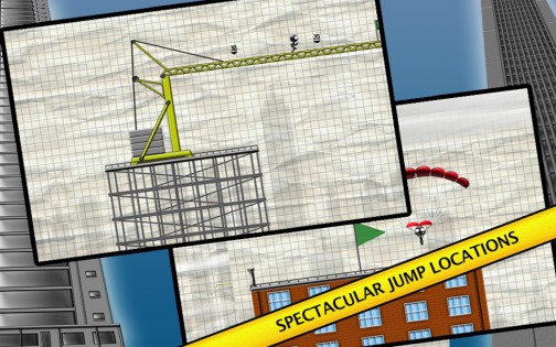 Stickman Base Jumper 4.2. Скриншот 2