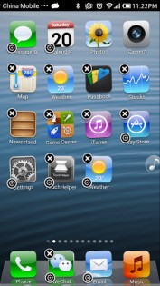 iPhone 5 Launcher 1.4.5. Скриншот 1