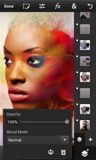 Photoshop Touch for phone 1.3.7. Скриншот 2