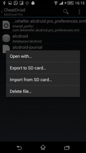Cheat Droid 2.5.5. Скриншот 7