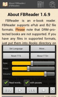 FBReader TTS+ Plugin 3.7.4. Скриншот 4