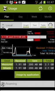 3G Watchdog 0.44.4. Скриншот 2