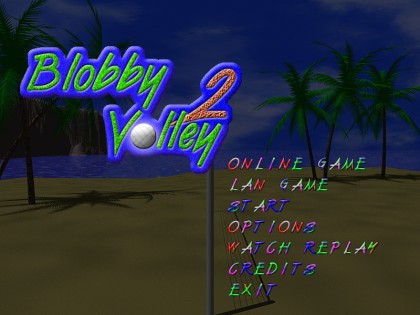 Blobby Volley 2 (1.3). Скриншот 1