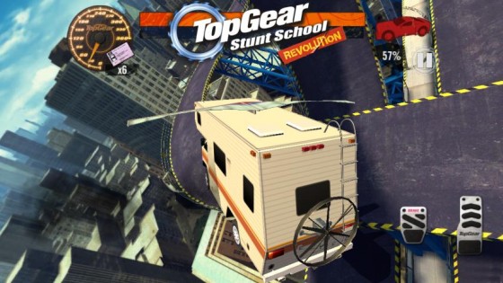 Top Gear: Stunt School SSR 18. Скриншот 2