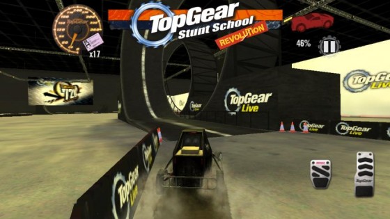 Top Gear: Stunt School SSR 18. Скриншот 4
