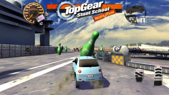 Top Gear: Stunt School SSR 18. Скриншот 5