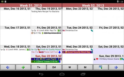 Pimlical Advanced Calendar 2.0.3.16. Скриншот 4