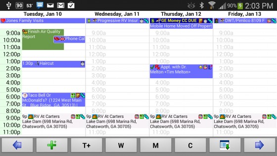 Pimlical Advanced Calendar 2.0.3.16. Скриншот 5