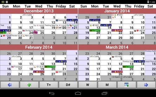 Pimlical Advanced Calendar 2.0.3.16. Скриншот 7