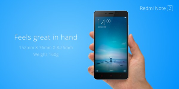 Xiaomi Redmi Note 2 и Redmi Note 2 Prime представлены официально