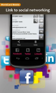 WorldCard Mobile 5.5.4. Скриншот 3