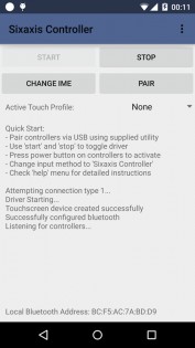 Sixaxis Controller 1.1.3. Скриншот 1