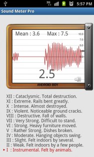 Шумомер 1.7.15. Скриншот 3