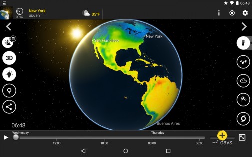 MeteoEarth 2.2.5.6. Скриншот 7