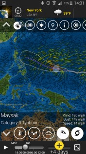 MeteoEarth 2.2.5.6. Скриншот 14