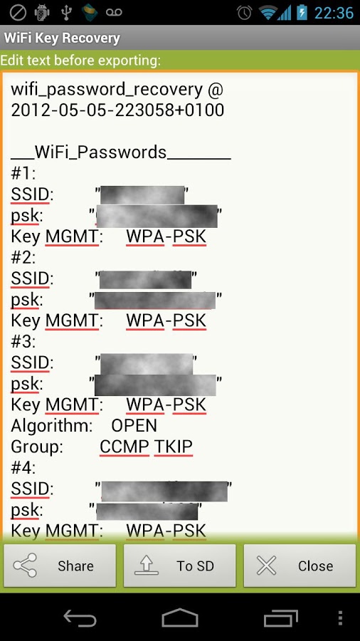 Программа для расшифровки паролей wifi