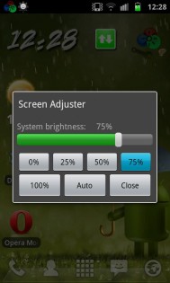 screen adjuster android 9