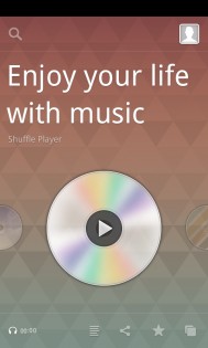 Shuffle Player 1.0.7. Скриншот 1