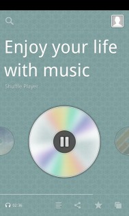 Shuffle Player 1.0.7. Скриншот 2