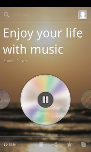 Shuffle Player 1.0.7. Скриншот 3