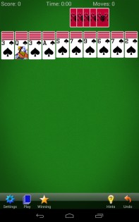 Spider Solitaire 7.0.1.4552. Скриншот 3