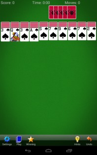 Spider Solitaire 7.5.1.4774. Скриншот 3