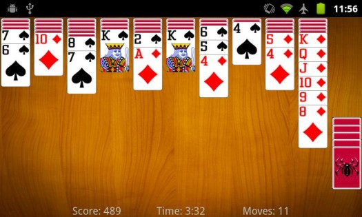 Spider Solitaire 7.0.1.4552. Скриншот 8
