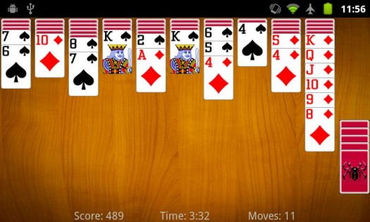 Spider Solitaire 7.5.1.4774. Скриншот 8