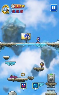 Sonic Jump 2.0.3. Скриншот 2