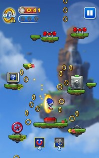Sonic Jump 2.0.3. Скриншот 4