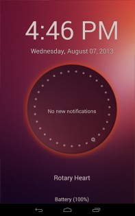 Ubuntu Touch lockscreen 2.2.2.2. Скриншот 3