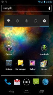 Vortex Galaxy Live Wallpaper 2.6.3. Скриншот 7