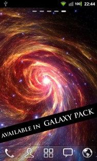 Vortex Galaxy Live Wallpaper 2.6.3. Скриншот 9