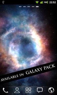 Vortex Galaxy Live Wallpaper 2.6.3. Скриншот 10