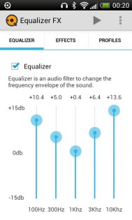 Equalizer FX 3.8.9.1. Скриншот 9