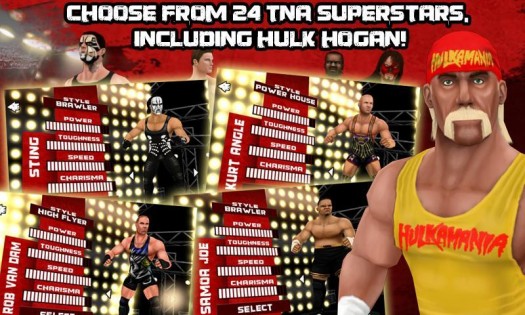 TNA Wrestluing iMPACT 2.0.1. Скриншот 1
