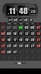 3D Animated Flip Clock 5.3.0. Скриншот 2