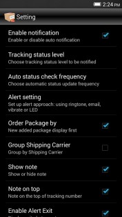 Package Tracker Express 2.5.0. Скриншот 6