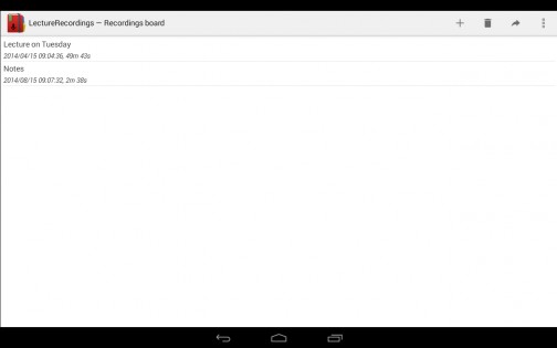 LectureRecordings 1.3.2. Скриншот 3