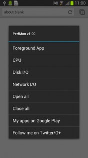 PerfMon - Performance Monitor 1.10. Скриншот 1
