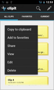 ClipIT — Clipboard Manager 2.3.4. Скриншот 6